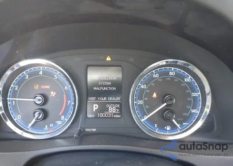 2017 Toyota Corolla L z USA, uszkodzony, nr VIN 5YFBURHE3HP657779